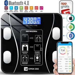 Balança Digital Com Aplicativo Bluetooth